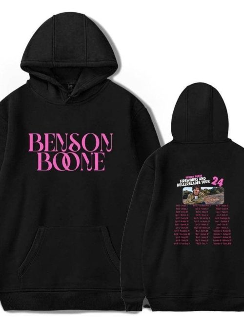 Benson Boone Fireworks & Rollerblades Hoodie #3