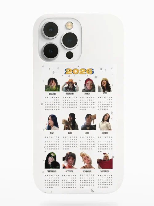Billie Eilish Calendar Phone Case #2
